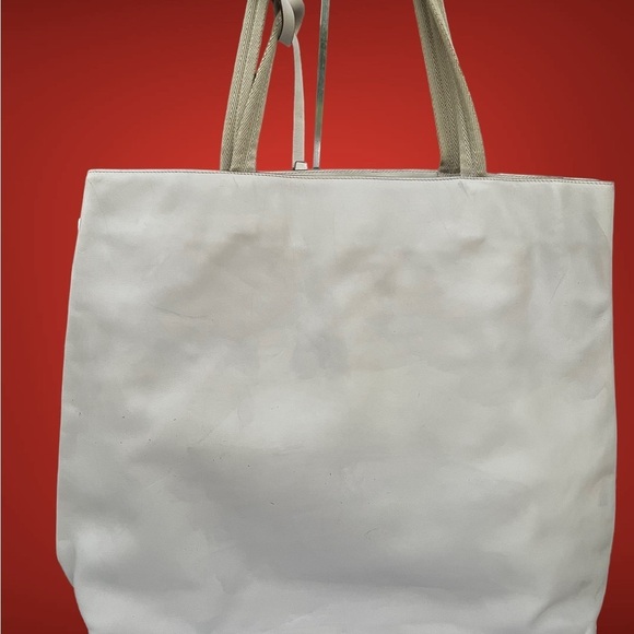 Large stone color Prada tote - Picture 2 of 8